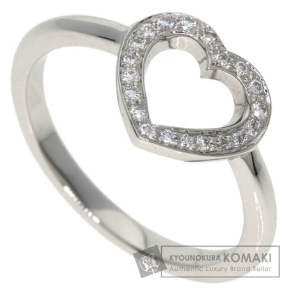 TIFFANY&Co. Sentimental Heart Diamond Ring Platinum PT950 Ladies [Used]