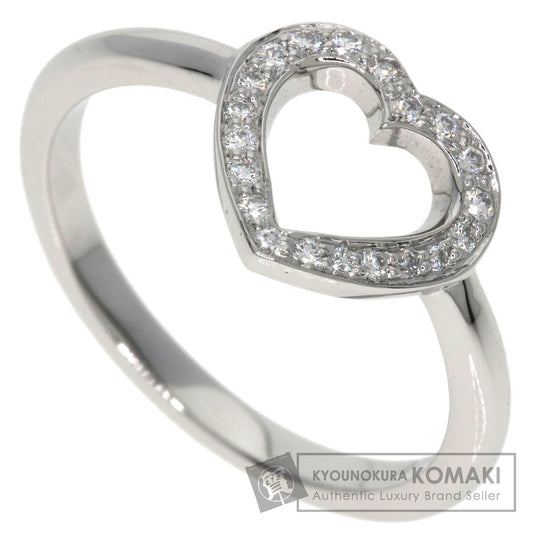TIFFANY&Co. Sentimental Heart Diamond Ring Platinum PT950 Ladies [Used]