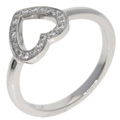 TIFFANY&Co. Sentimental Heart Diamond Ring Platinum PT950 Ladies [Used]