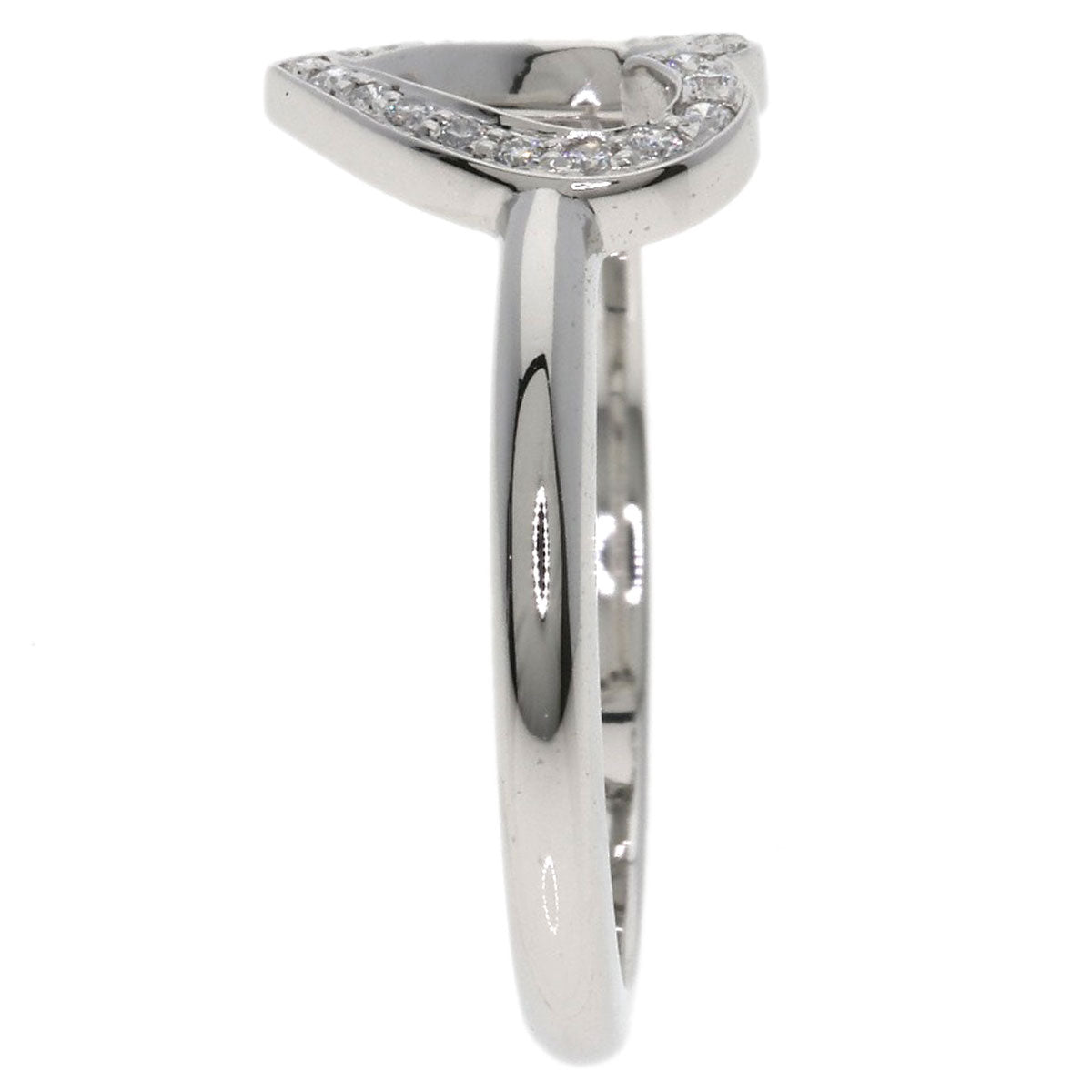 TIFFANY&Co. Sentimental Heart Diamond Ring Platinum PT950 Ladies [Used]