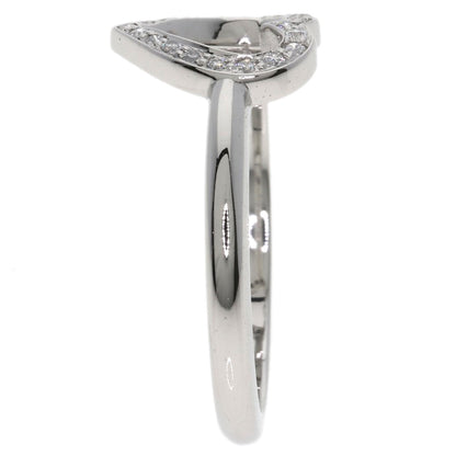 TIFFANY&Co. Sentimental Heart Diamond Ring Platinum PT950 Ladies [Used]