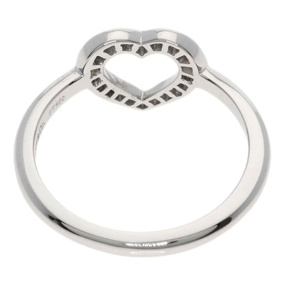 TIFFANY&Co. Sentimental Heart Diamond Ring Platinum PT950 Ladies [Used]