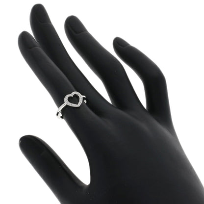 TIFFANY&Co. Sentimental Heart Diamond Ring Platinum PT950 Ladies [Used]