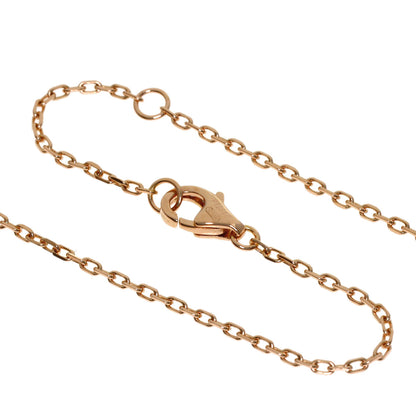 CARTIER Love Circle 3P Diamond Necklace K18 Pink Gold Ladies [Used]