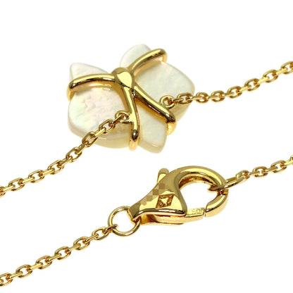 CARTIER Caresse Dolchidéshell Diamond Necklace K18 Yellow Gold Ladies [Used]