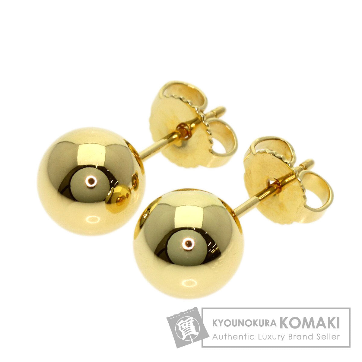 TIFFANY&Co. Hardware ball earring K18 Yellow Gold Ladies [Used]