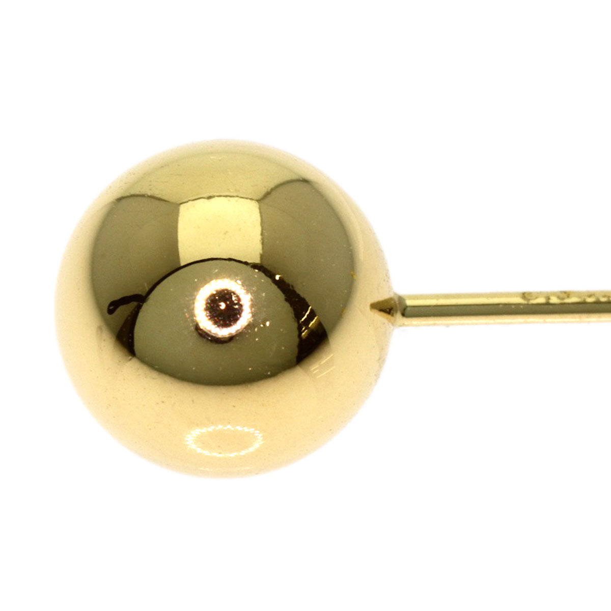 TIFFANY&Co. Hardware ball earring K18 Yellow Gold Ladies [Used]