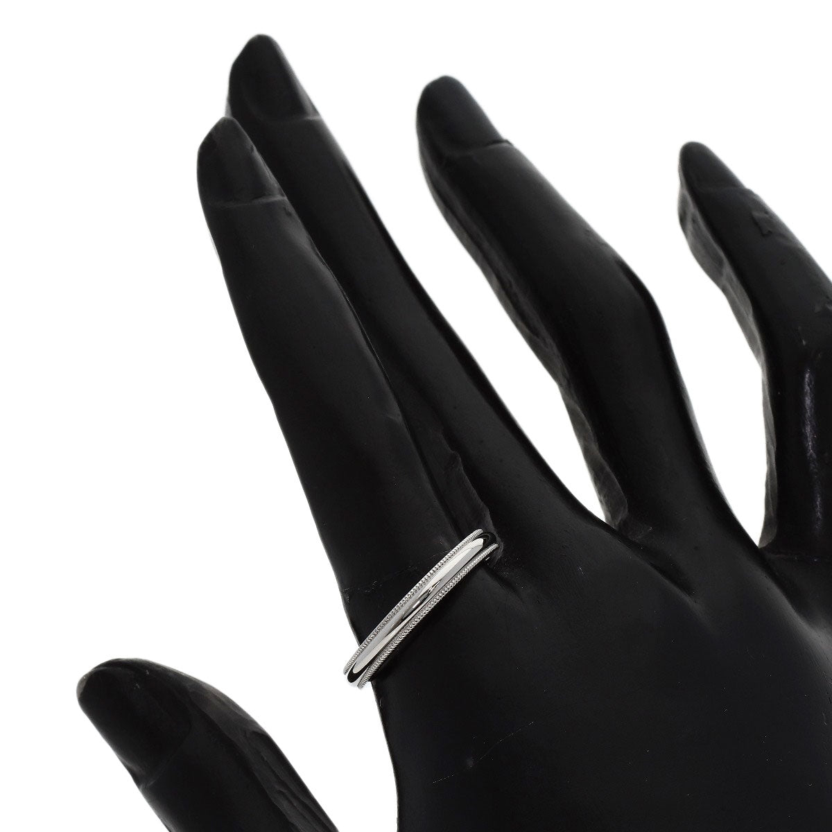 HARRY WINSTON Milgrain Ring Platinum PT950 Ladies [Used]