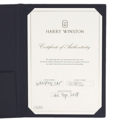 HARRY WINSTON Milgrain Ring Platinum PT950 Ladies [Used]