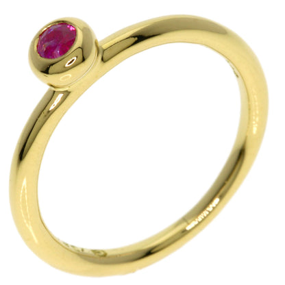 TIFFANY&Co. Ruby Ring K18 Yellow Gold Ladies [Used]