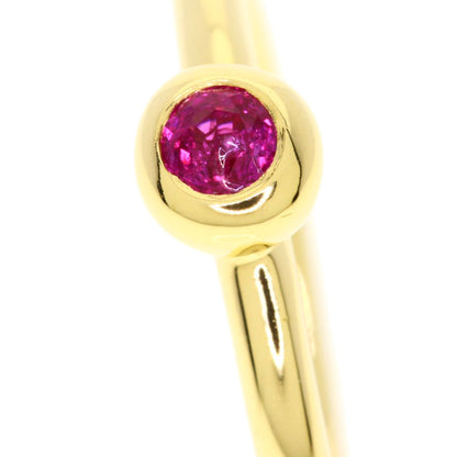 TIFFANY&Co. Ruby Ring K18 Yellow Gold Ladies [Used]