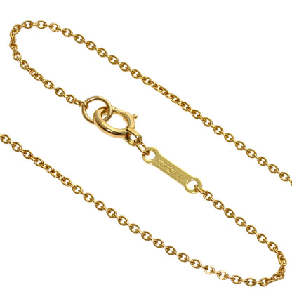 TIFFANY&Co. Open heart Necklace K18 Yellow Gold Ladies [Used]