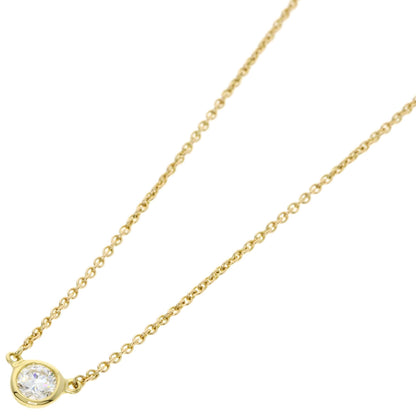 TIFFANY&Co. By The Yard Diamond Necklace K18 Yellow Gold Ladies [Used]
