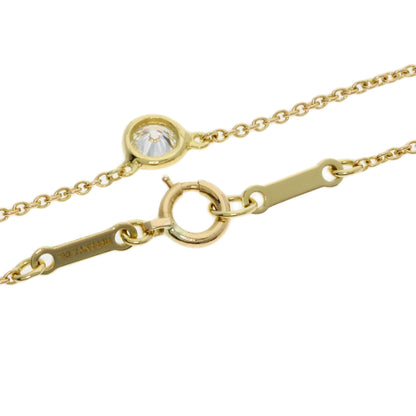 TIFFANY&Co. By The Yard Diamond Necklace K18 Yellow Gold Ladies [Used]
