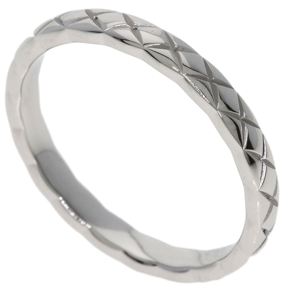 CHANEL Coco Crush Small #57 Ring Platinum PT950 Ladies [Used]