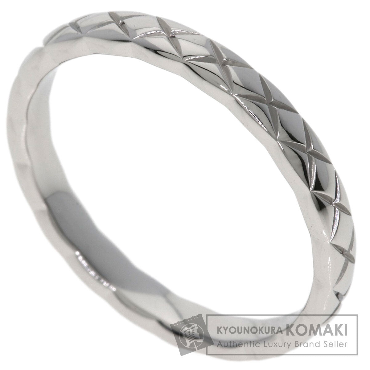 CHANEL Coco Crush Small #57 Ring Platinum PT950 Ladies [Used]