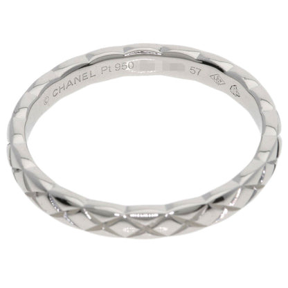 CHANEL Coco Crush Small #57 Ring Platinum PT950 Ladies [Used]