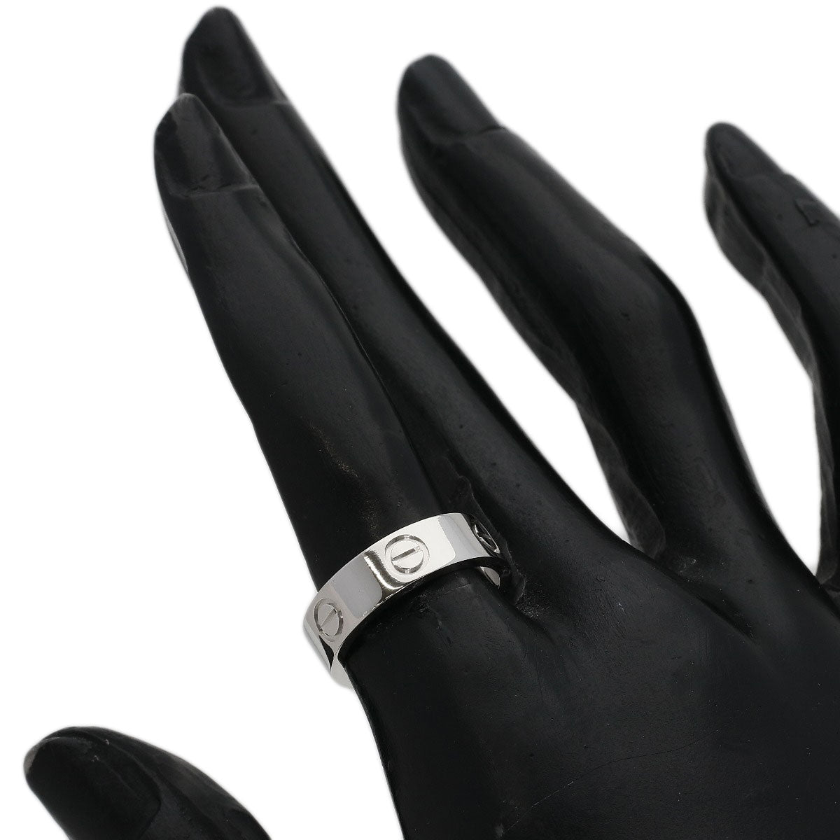 CARTIER love ring #51 Ring Platinum PT950 Ladies [Used]
