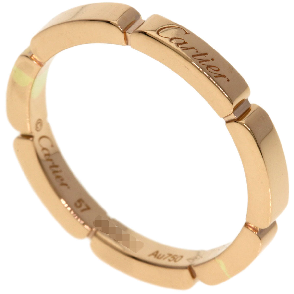 CARTIER Mailon PANTHERE Ring K18 Pink Gold Ladies [Used]