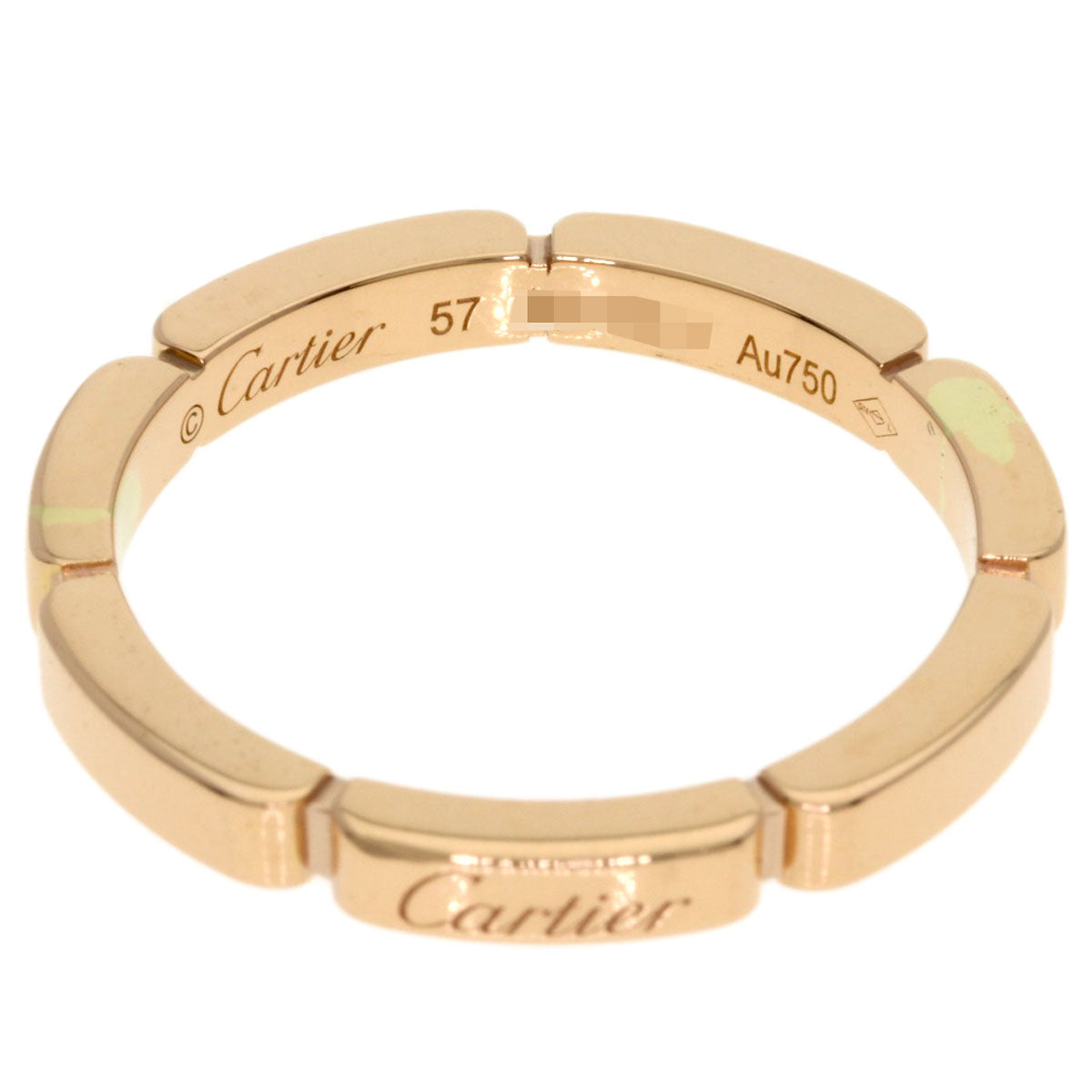 CARTIER Mailon PANTHERE Ring K18 Pink Gold Ladies [Used]
