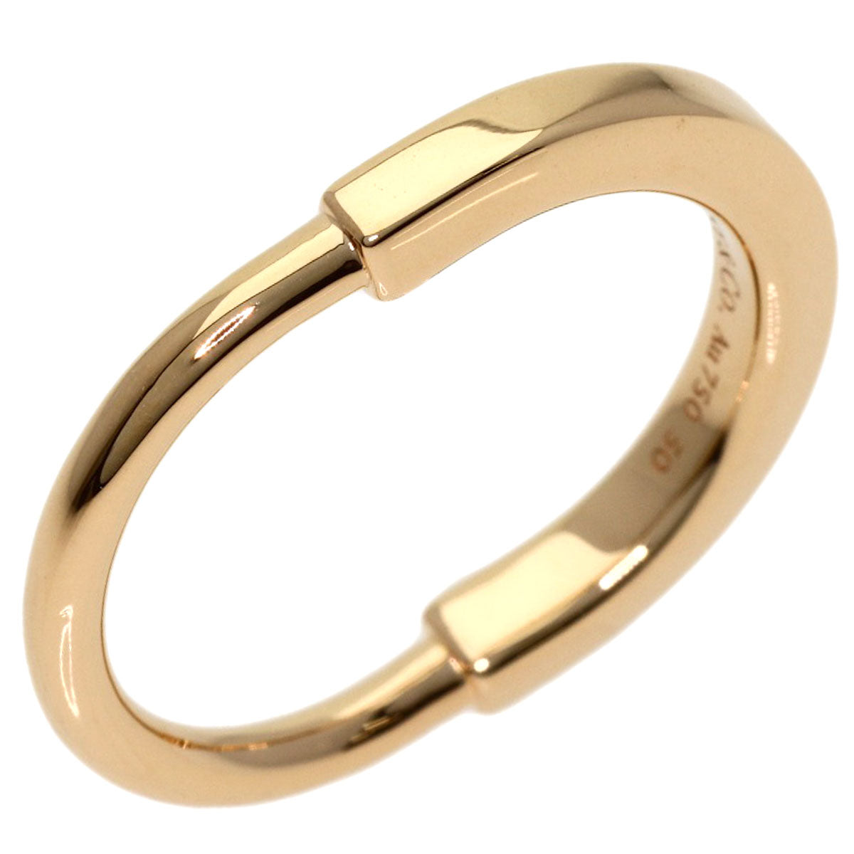 TIFFANY&Co. Rock #50 Ring K18 Pink Gold Ladies [Used]