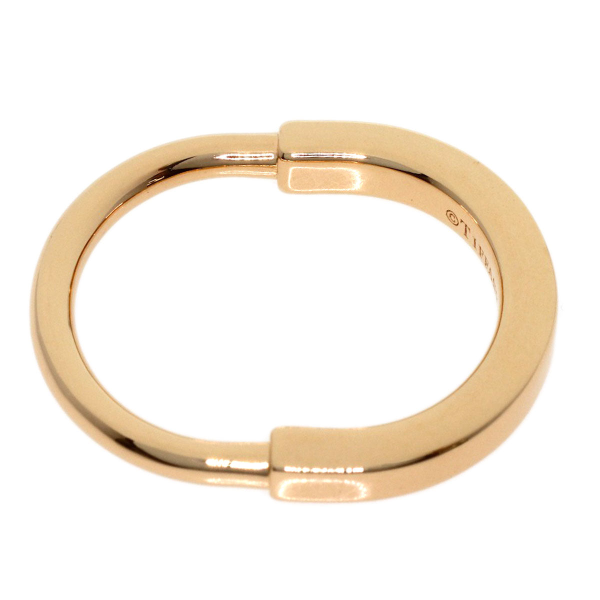 TIFFANY&Co. Rock #50 Ring K18 Pink Gold Ladies [Used]