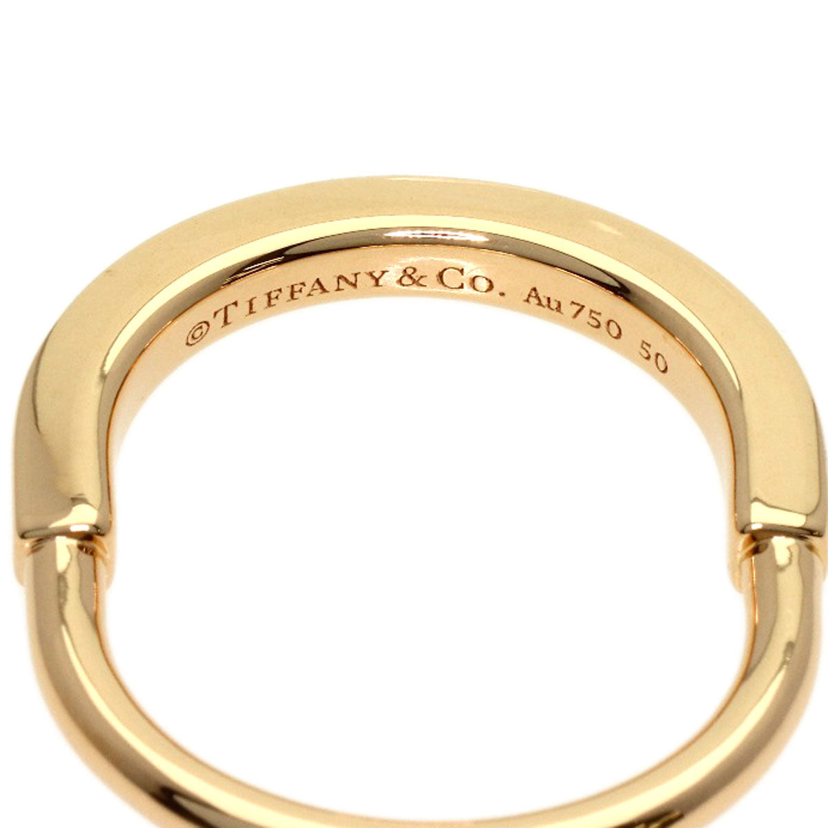 TIFFANY&Co. Rock #50 Ring K18 Pink Gold Ladies [Used]