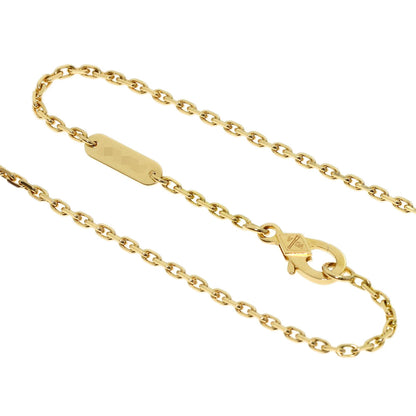 Van Cleef & Arpels magic alhambra malachite long Necklace K18 Yellow Gold Ladies [Used]