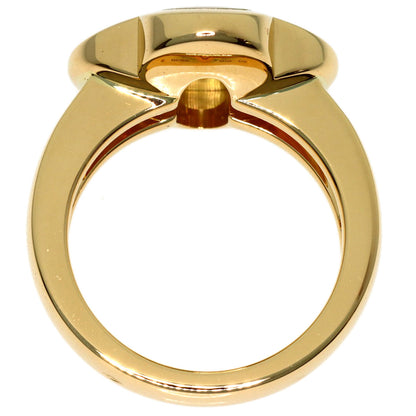 Van Cleef & Arpels Pure Alhambra Shell #50 Ring K18 Yellow Gold Ladies [Used]