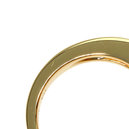 Van Cleef & Arpels Pure Alhambra Shell #50 Ring K18 Yellow Gold Ladies [Used]