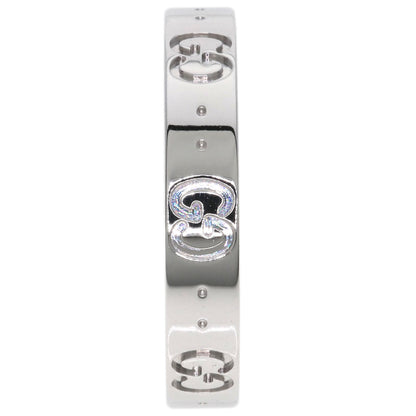 GUCCI Icon # 21 Ring K18 White Gold Ladies [Used]