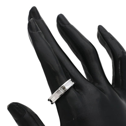 BVLGARI B.zero1 1 band #55 Ring K18 White Gold Ladies [Used]