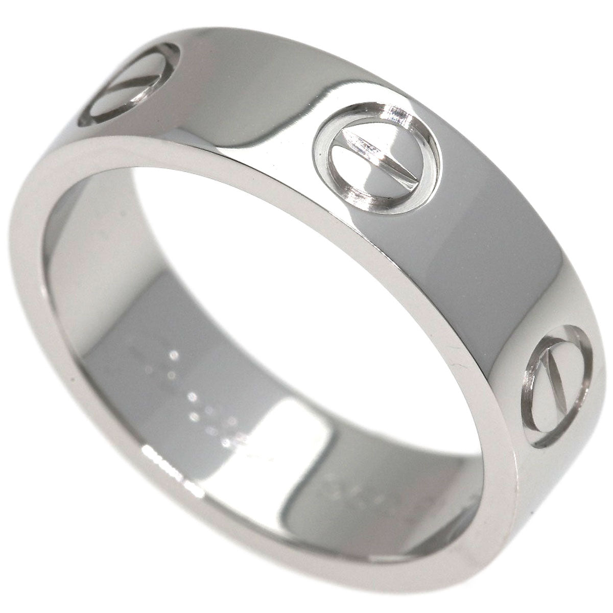 CARTIER love ring #51 Ring Platinum PT950 Ladies [Used]