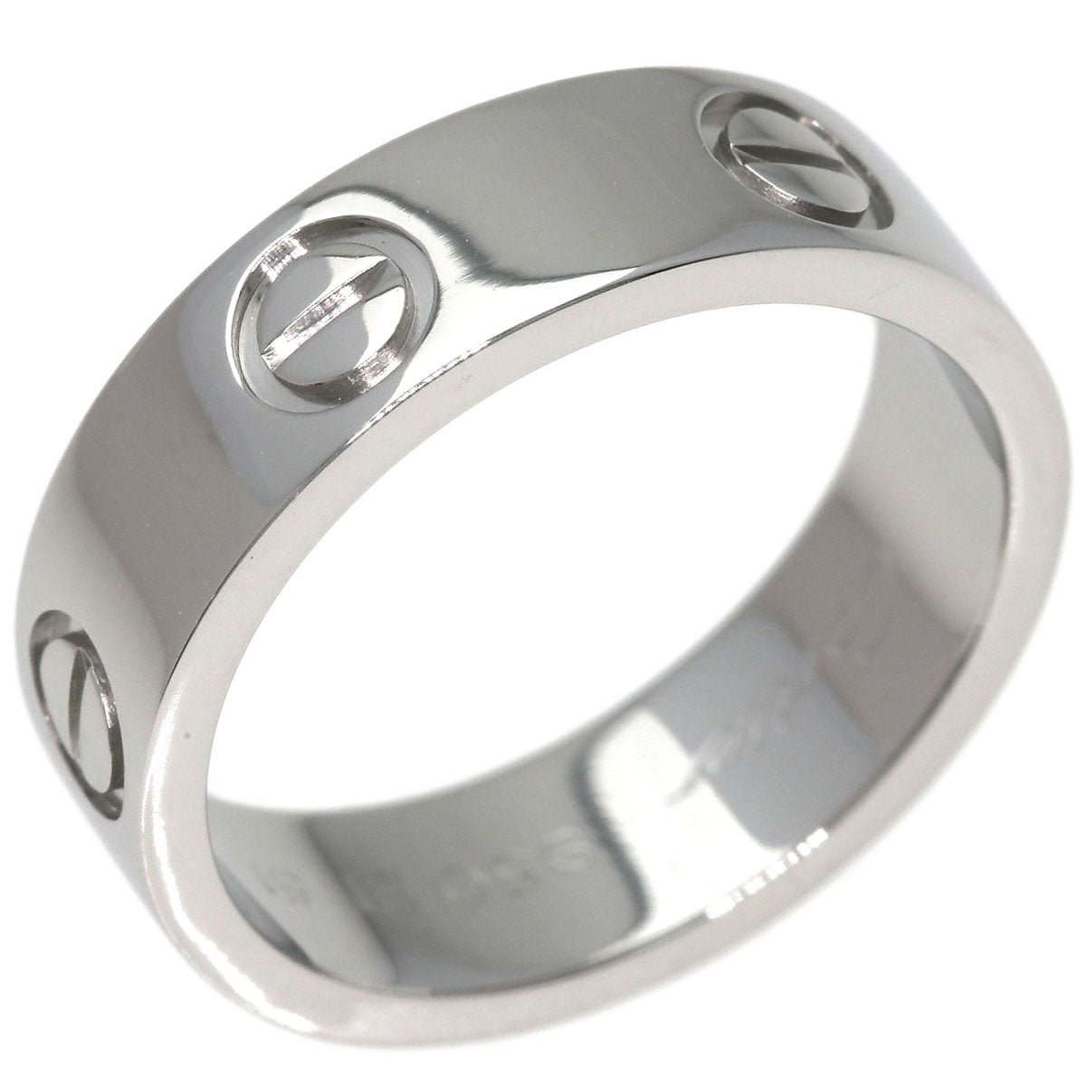 CARTIER love ring #51 Ring Platinum PT950 Ladies [Used]