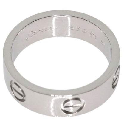 CARTIER love ring #51 Ring Platinum PT950 Ladies [Used]