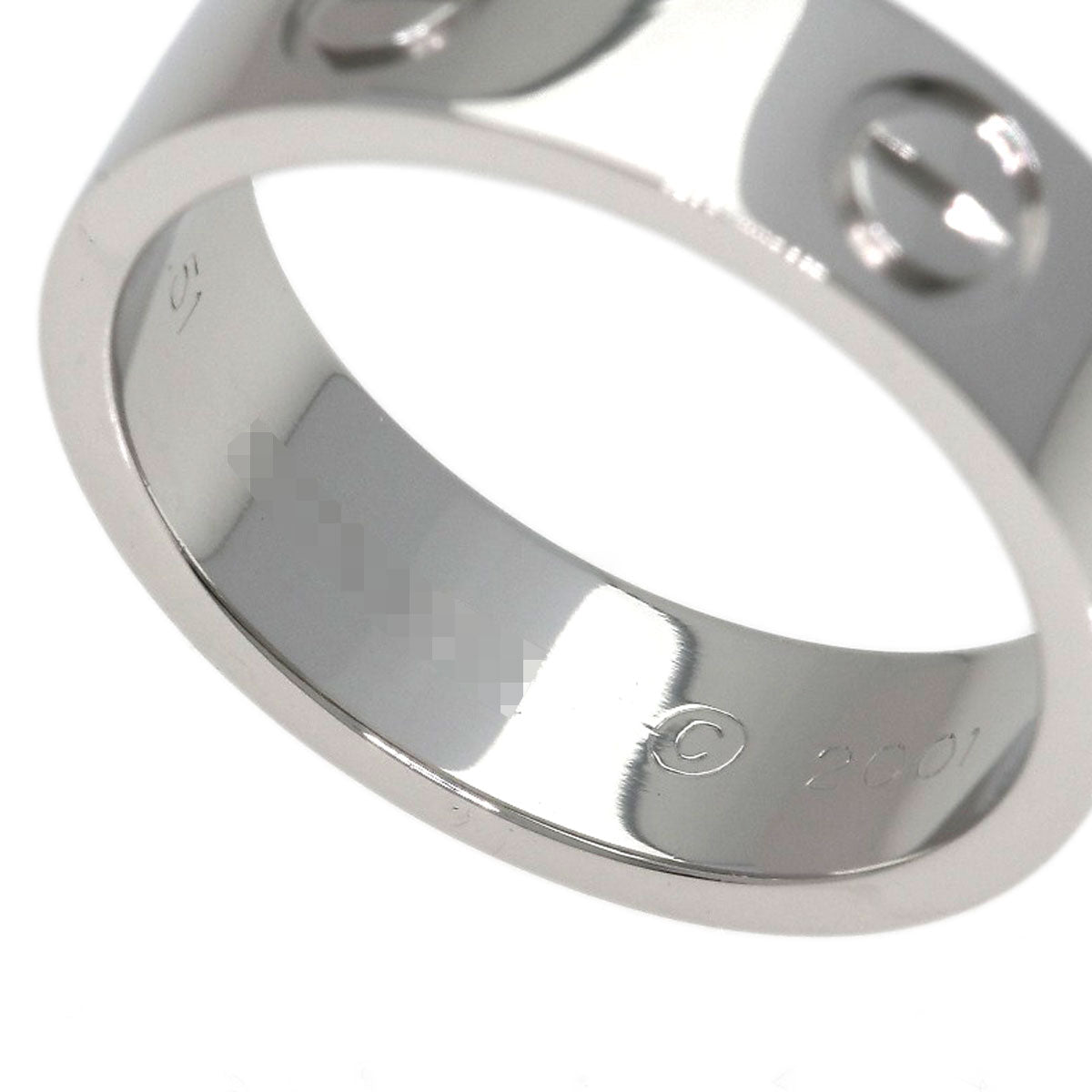 CARTIER love ring #51 Ring Platinum PT950 Ladies [Used]