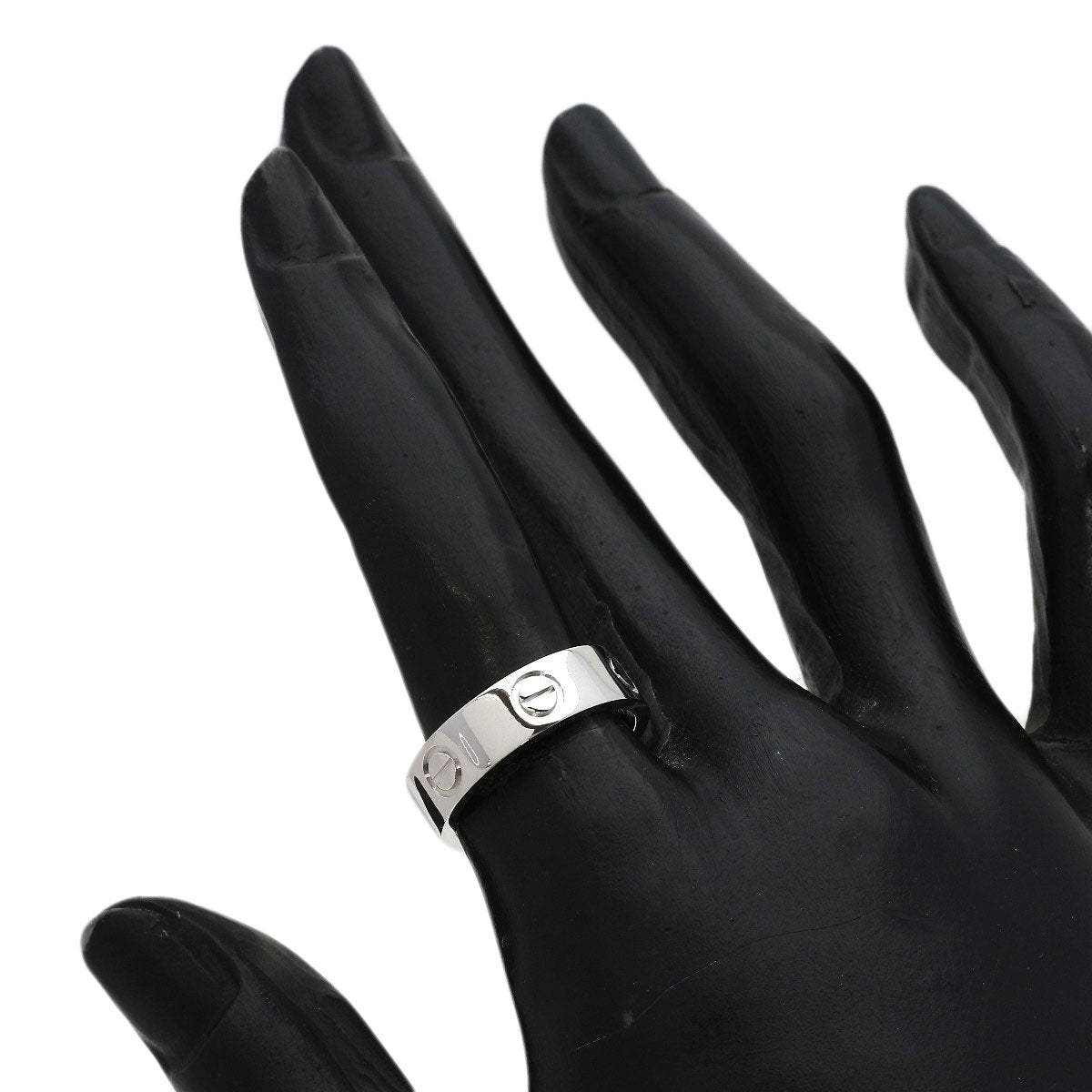 CARTIER love ring #51 Ring Platinum PT950 Ladies [Used]