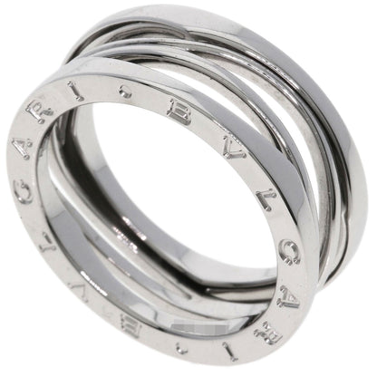 BVLGARI B.zero1 Legend 3 Bands #60 Ring K18 White Gold Ladies [Used]