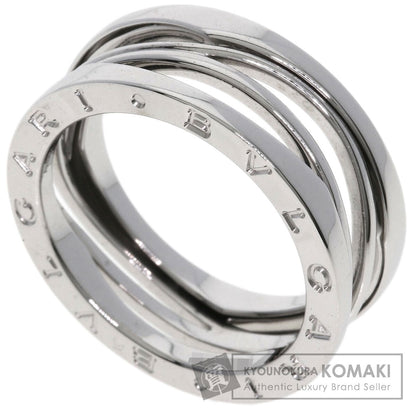 BVLGARI B.zero1 Legend 3 Bands #60 Ring K18 White Gold Ladies [Used]