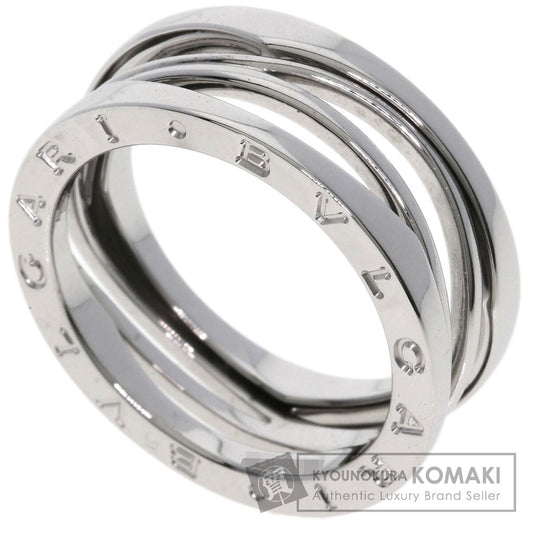 BVLGARI B.zero1 Legend 3 Bands #60 Ring K18 White Gold Ladies [Used]