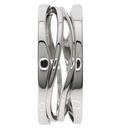 BVLGARI B.zero1 Legend 3 Bands #60 Ring K18 White Gold Ladies [Used]