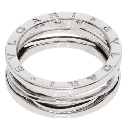 BVLGARI B.zero1 Legend 3 Bands #60 Ring K18 White Gold Ladies [Used]