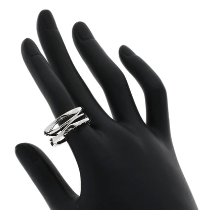BVLGARI B.zero1 Legend 3 Bands #60 Ring K18 White Gold Ladies [Used]