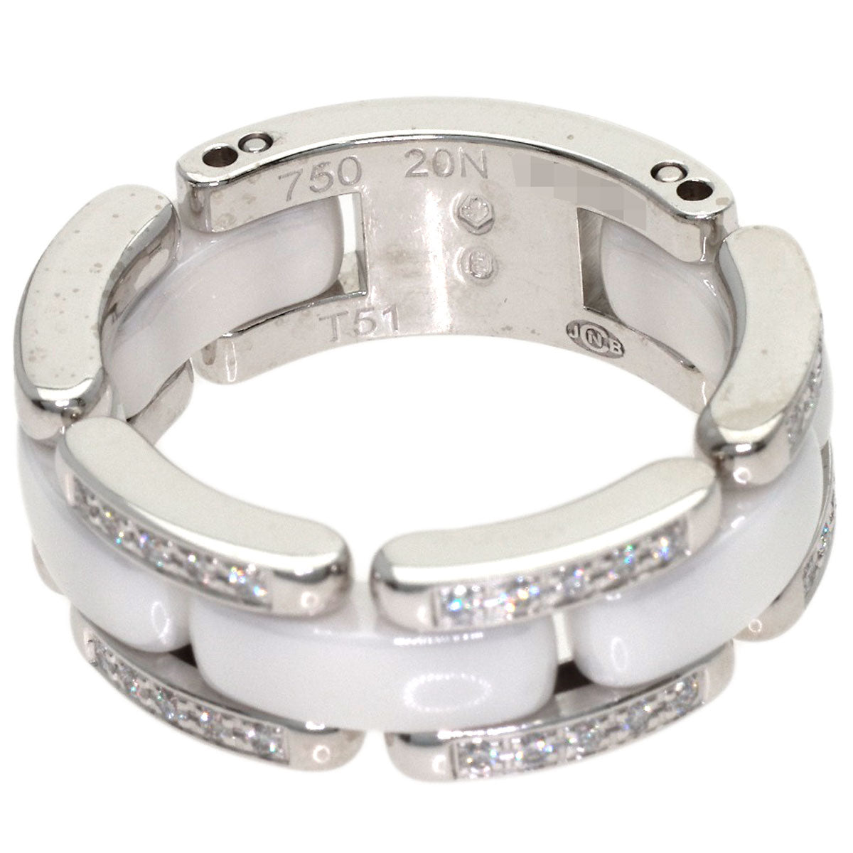 CHANEL Ultra Diamond #51 Ring K18 White Gold Ladies [Used]