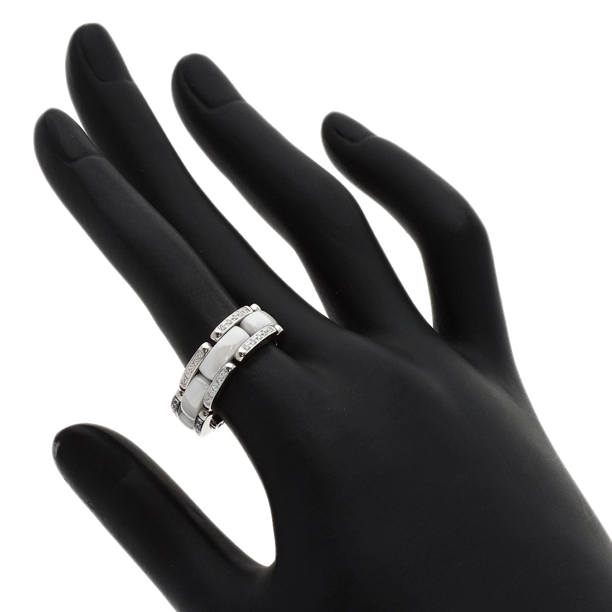 CHANEL Ultra Diamond #51 Ring K18 White Gold Ladies [Used]
