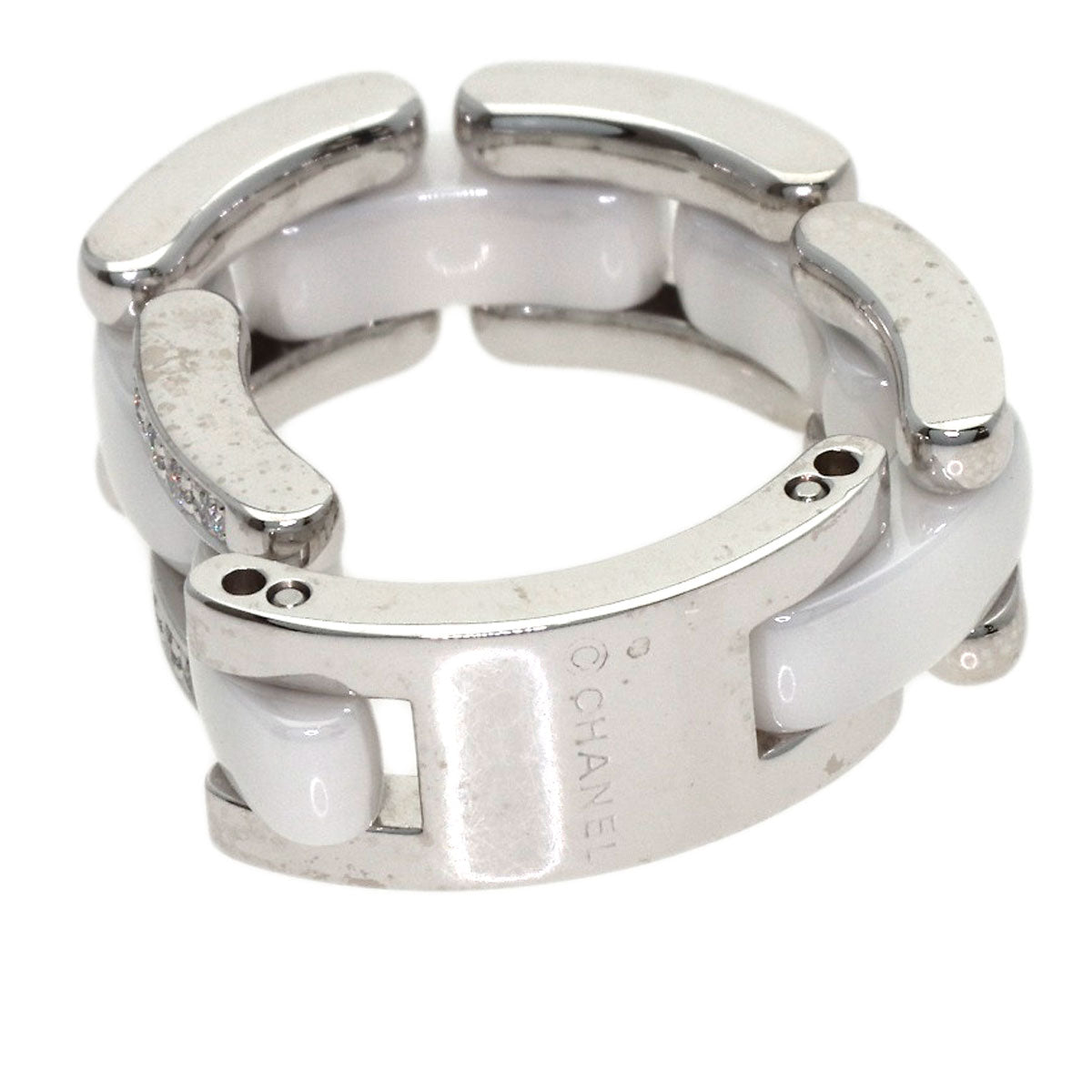 CHANEL Ultra Diamond #51 Ring K18 White Gold Ladies [Used]
