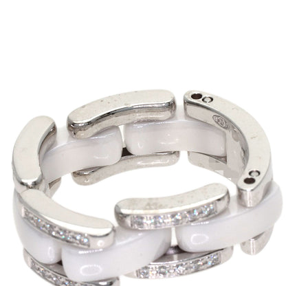 CHANEL Ultra Diamond #51 Ring K18 White Gold Ladies [Used]
