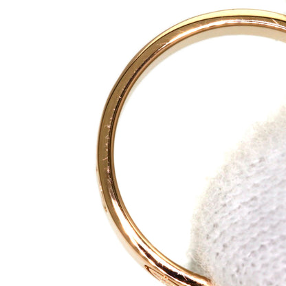 CARTIER Mini love ring # 47 Ring K18 Pink Gold Ladies [Used]
