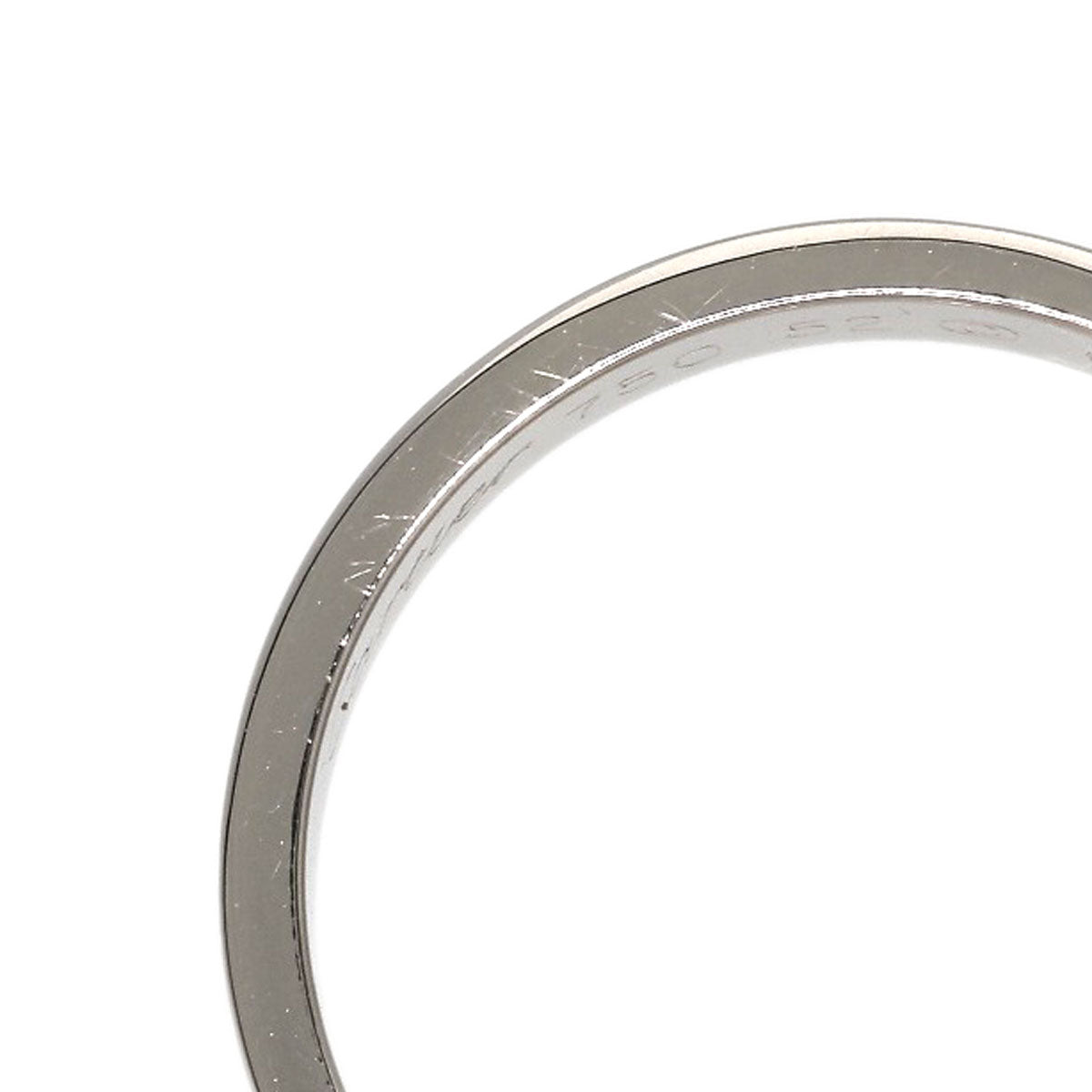 CARTIER Mini love ring # 52 Ring K18 White Gold Ladies [Used]