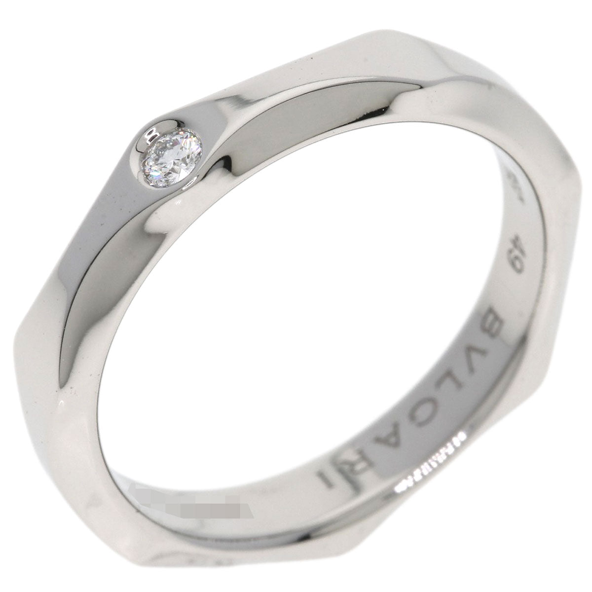 BVLGARI Infinito Diamond #49 Ring Platinum PT950 Ladies [Used]